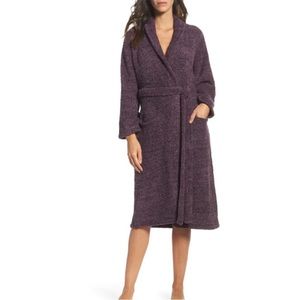 Purple Plush Barefoot Dreams Cozy Chic Robe Sz1